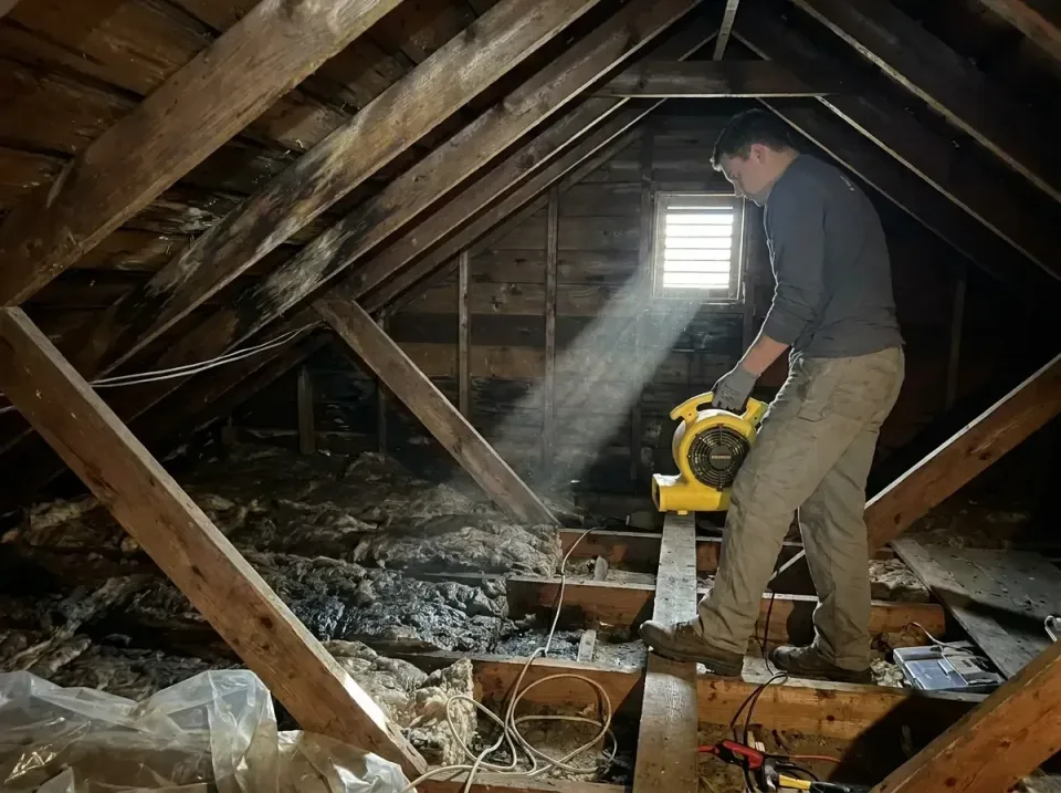 attic-water-damage-drying-proc-007 — frequently asked questions, Emergency Water Extraction & 24/7 Flood Response in Pasco,…